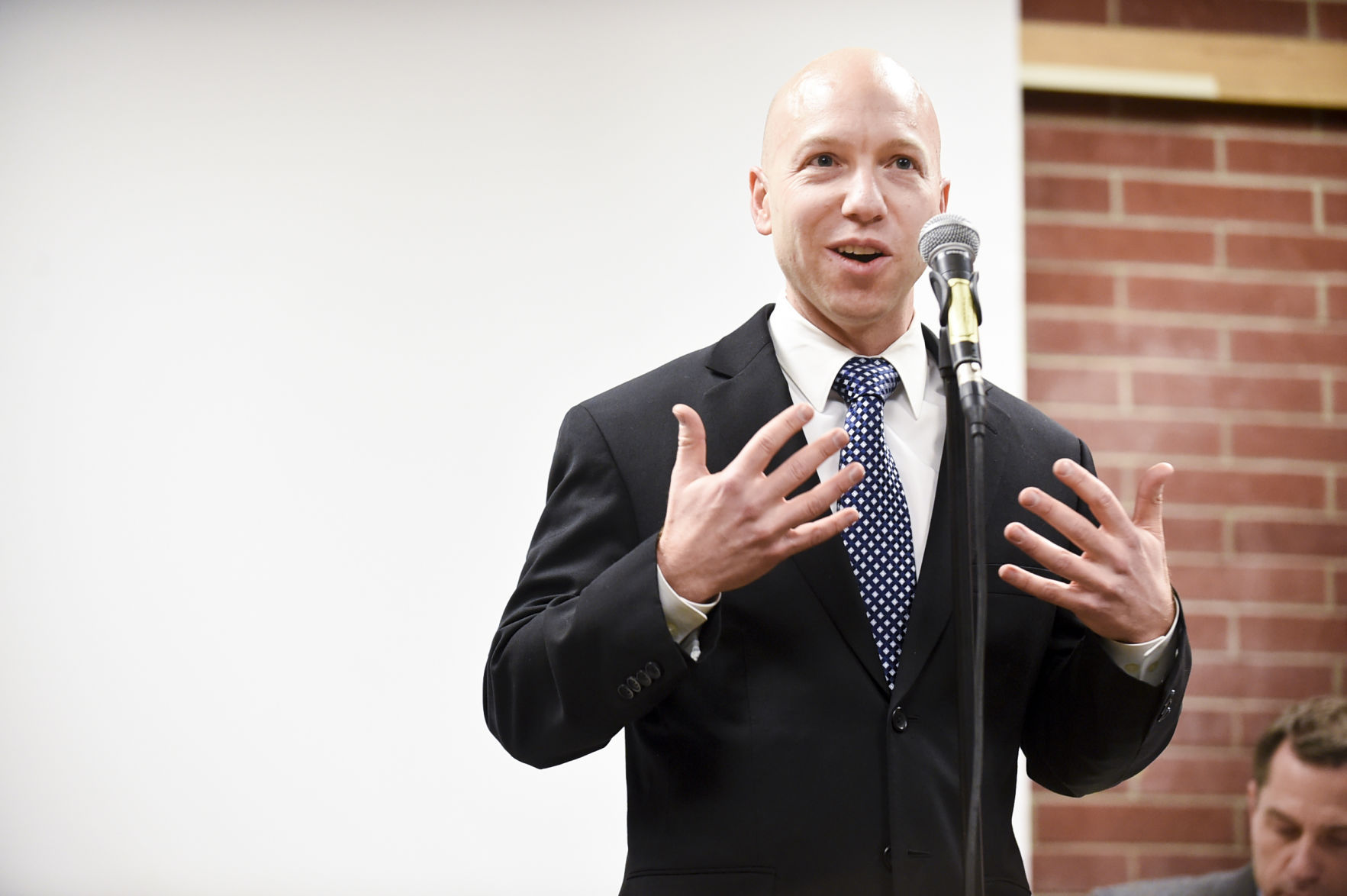 Democratic candidate Jared Pettinato